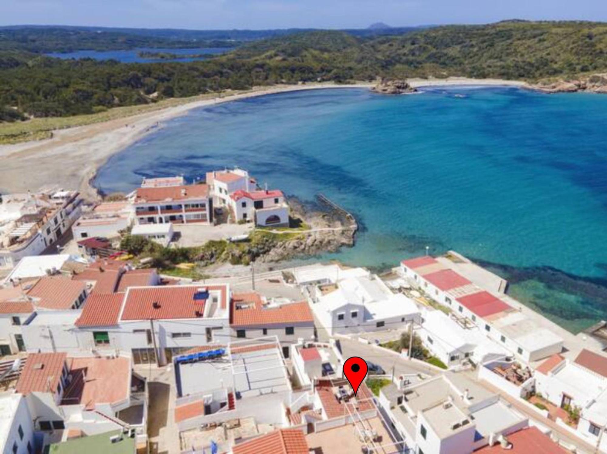 Ponent-Apartamento Frente Al Mar, Refugio Costero Es Grau Bagian luar foto